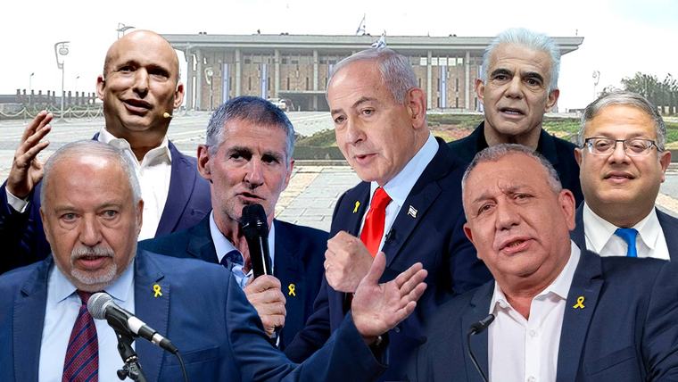 סקר מנדטים חדש: גדי איזנקוט בפסגה, נתניהו והליכוד עם 20 מנדטים