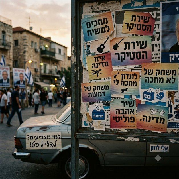 לא רק בקלפי: 6 שירים שהפכו את הפוליטיקה הישראלית לפזמון