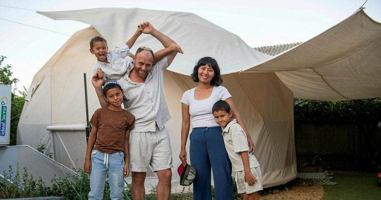 פחות ממאה אלף שקל, הקמה בתוך שבוע: "שאלנו מה הבית שאפשר לבנות הכי מהר"