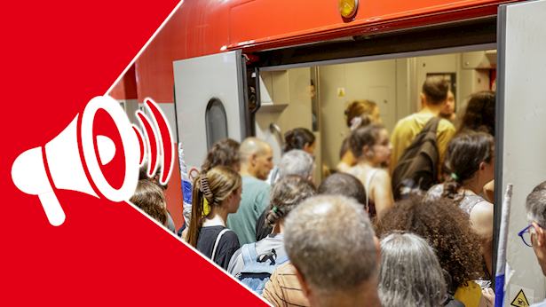 רכבת ישראל בהודעה חשובה: שינויים בלוח הזמנים בראש השנה