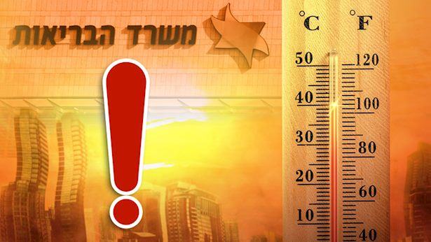מזג האוויר משתגע לקראת החג: עומס חם קיצוני, התרעה אדומה וסכנה בים